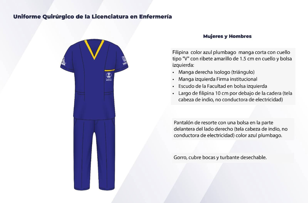 enfermeria uniforme quirurgico